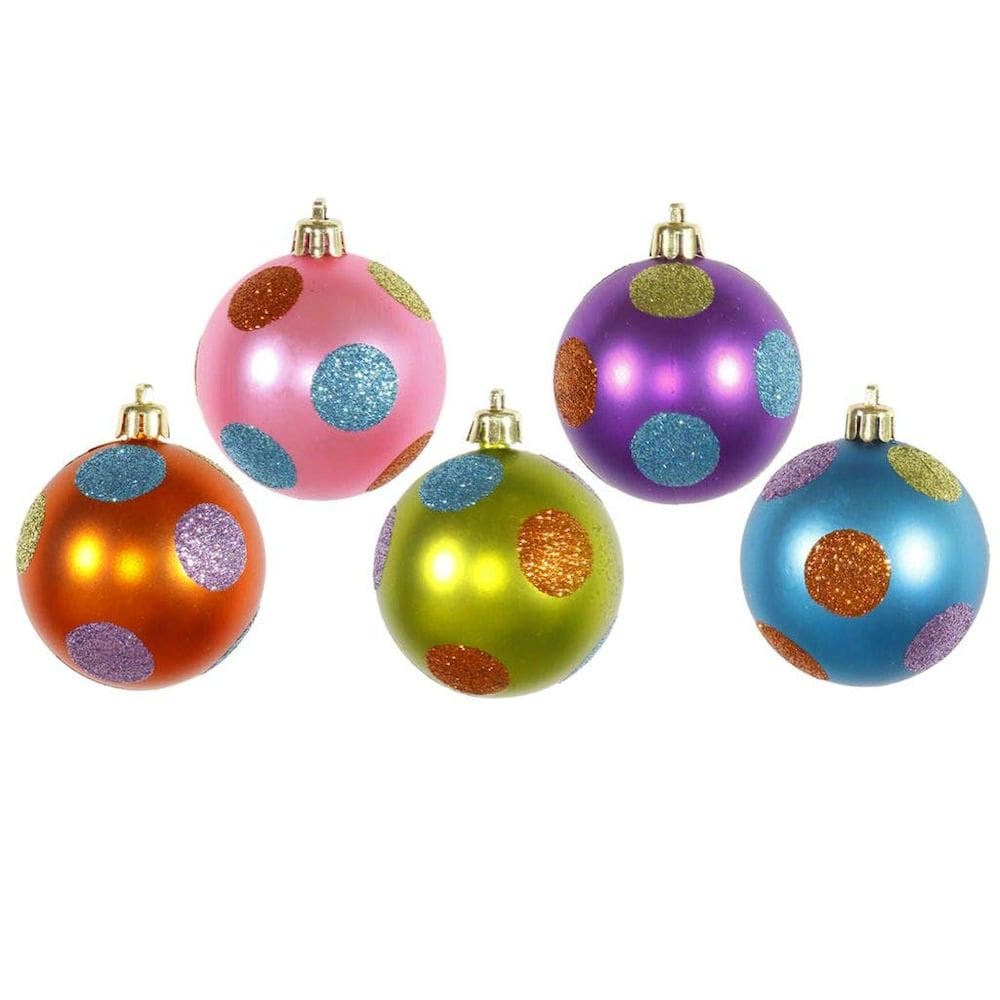 Enfeite de árvore de Natal Vickerman 29179 Candy Polka Dot