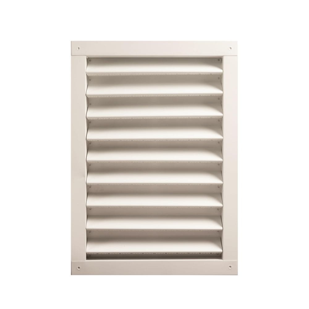 Ventilador de parede Master Flow 36x61 cm Alumínio Branco