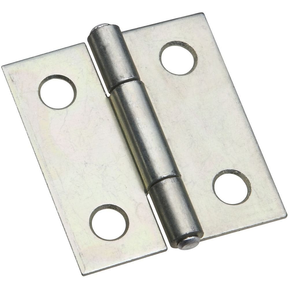 Dobradiças National Hardware N146-043 V518, pino não removível, zincado, pacote com 2