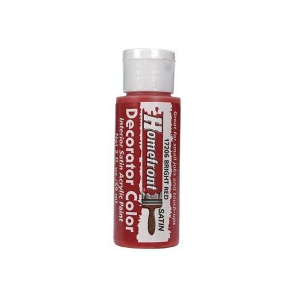 Paint Plaid Homefront 60 ml de cetim vermelho brilhante
