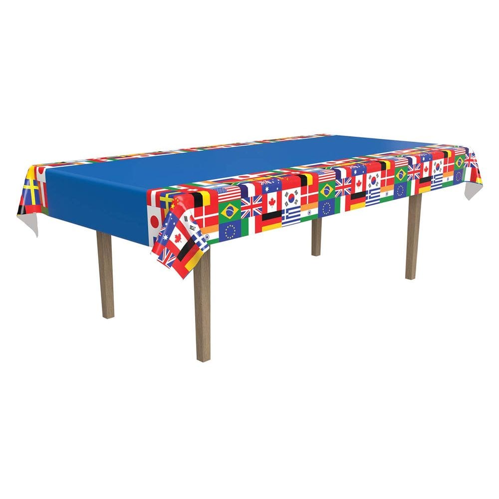 Toalha de mesa Beistle International Flag Plastic 137x274cm