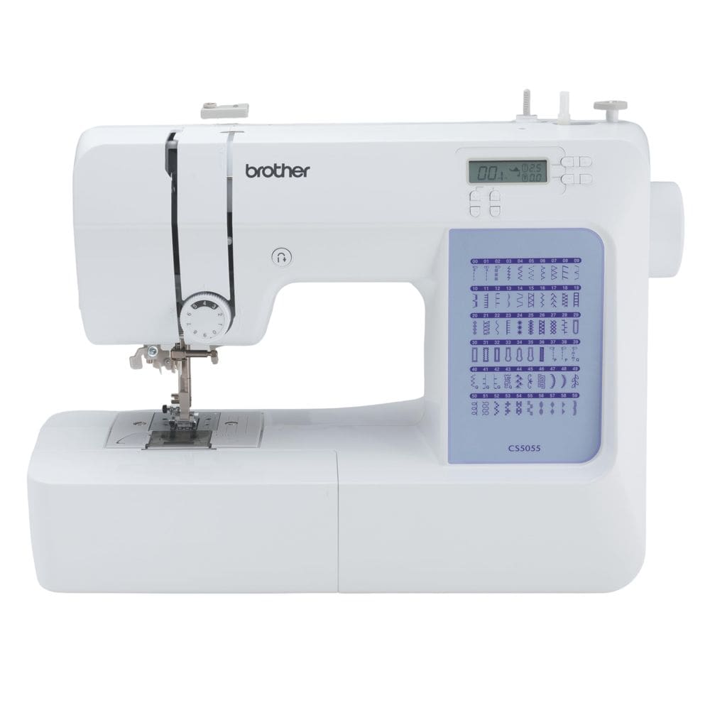 Máquina de costura Brother CS5055 LCD computadorizada de 60 pontos