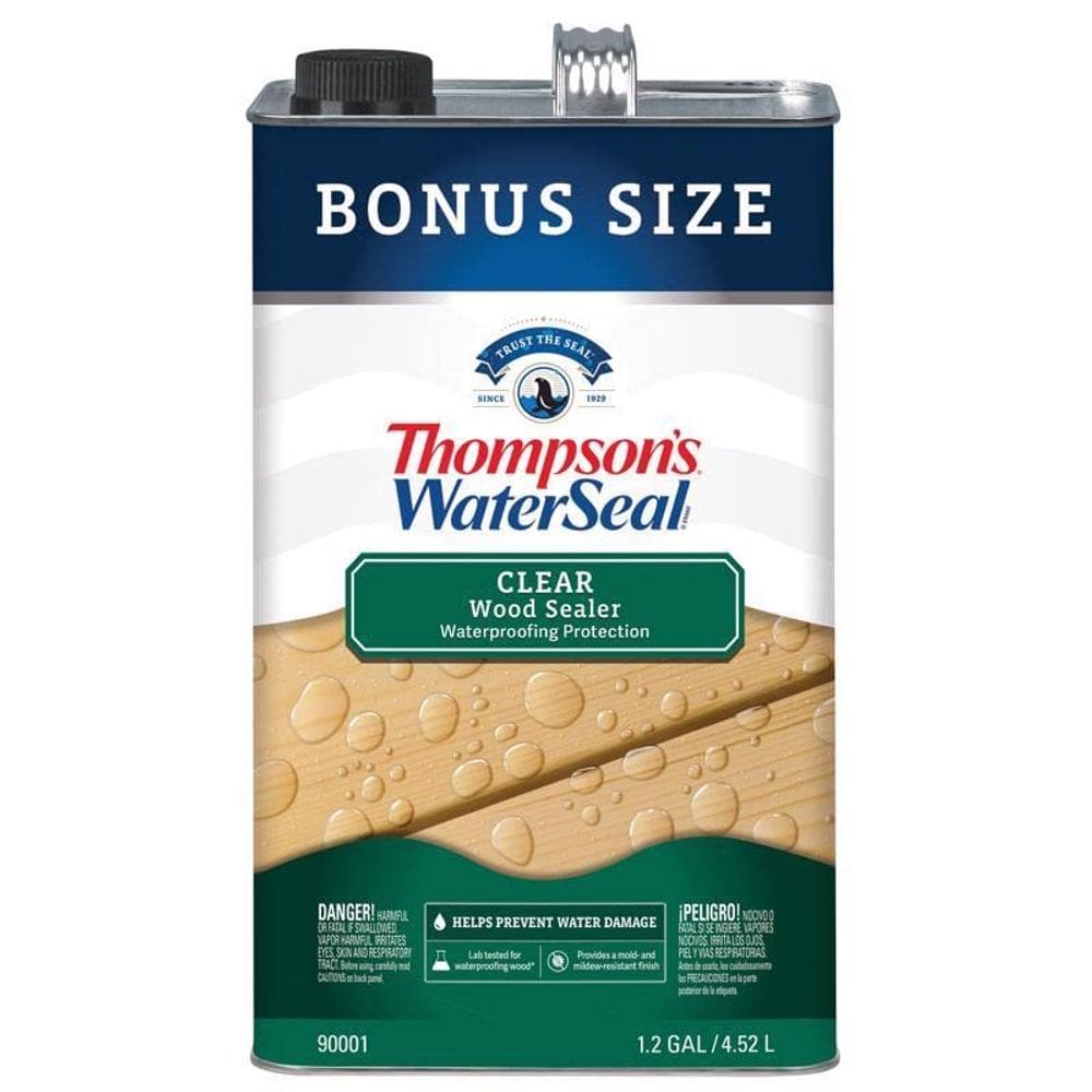 Selante Sherwin Williams Thompsons WaterSeal Clear, pacote com 4