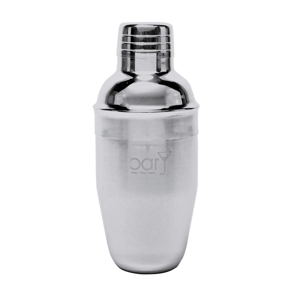 Coqueteleira BAR BEER WINE SPIRITS 3 BARY3 350ml de aço inoxidável