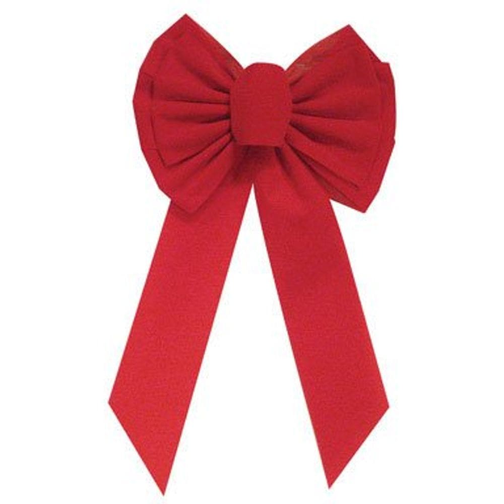 Laço decorativo para férias, acabamento de férias, 25 cm para ambientes internos/externos