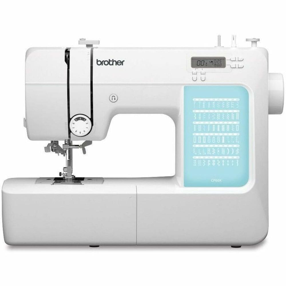 Máquina de costura Brother CP60X computadorizada LCD de 60 pontos
