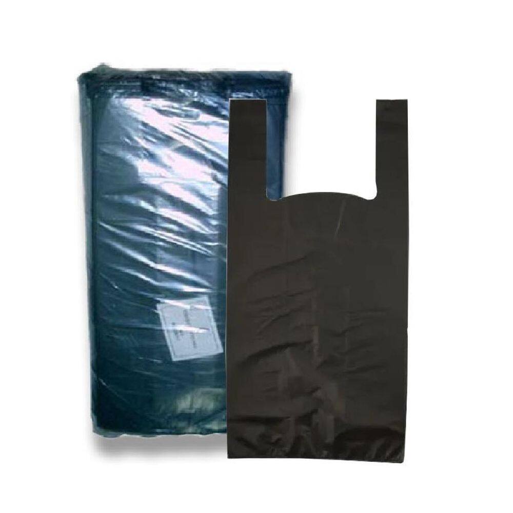 Sacola Reforçada Média 40X50Cm Preta Gerplás C/4Kg  1 Pct