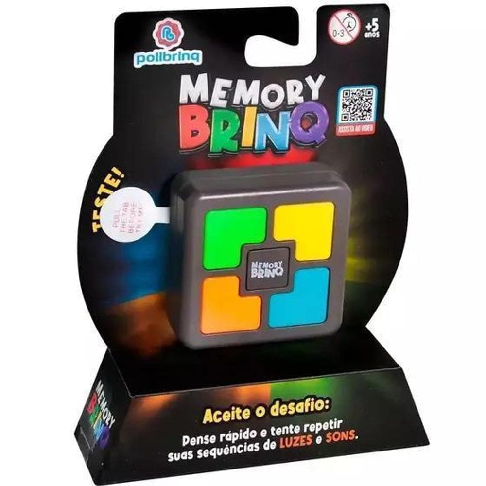 Jogo Memory Brinq - Polibrinq Pb514