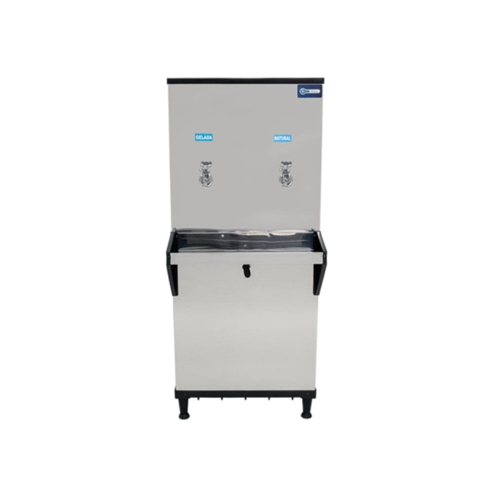 Bebedouro Industrial 50L Purificador Inox 2 Torneiras Knox