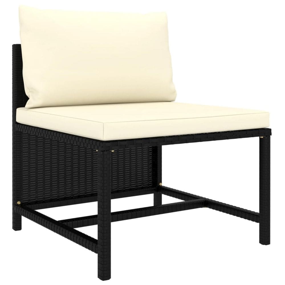 Sofá Benzara Reno Outdoor Sectional Middle Chair Ivory