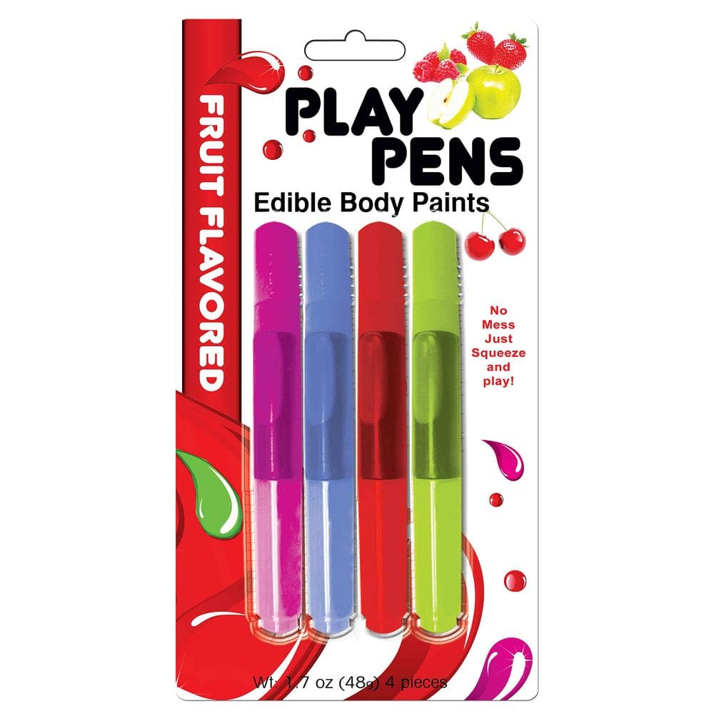 Tintas corporais comestíveis Play Pens Hott Products