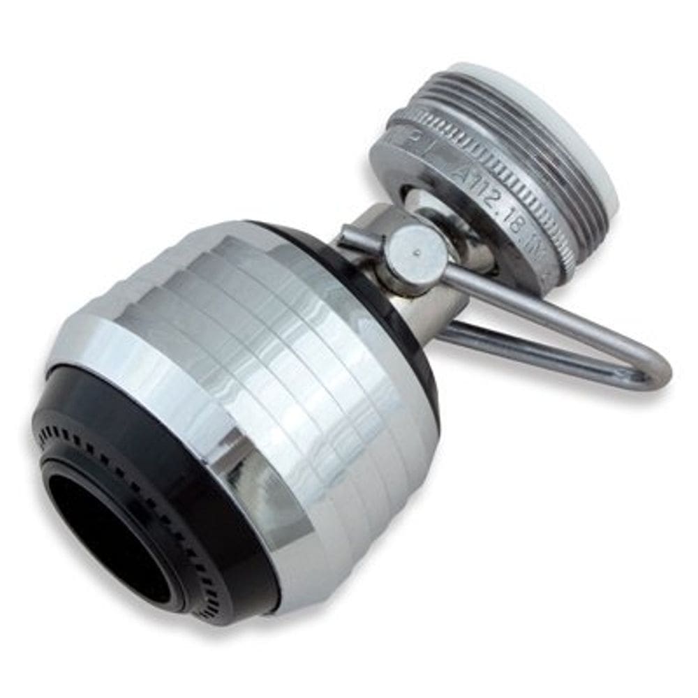 Aerador de torneira Whedon SuperSpray Dual Swivel Chrome 1,8 gpm