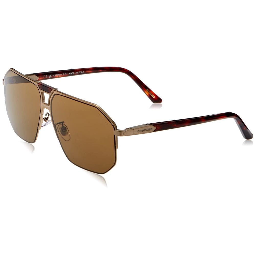 Óculos de sol Chopard Modern Geometric SCHG61 Shiny Satin Grey