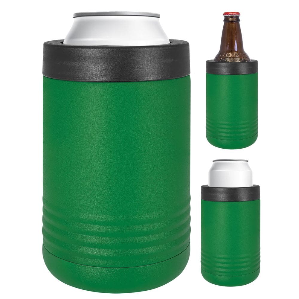 Suporte para bebidas EZ CUSTOM GIFT em aço inoxidável 350mL verde