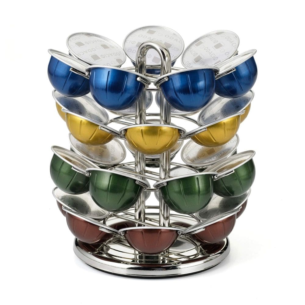 Suporte para cápsulas Coffee Pod Carousel Nifty Vertuoline 28