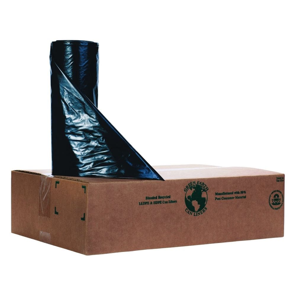 Sacos de lixo Noramco 33 galões 1,15 mil pretos 200 unidades Twist Tie