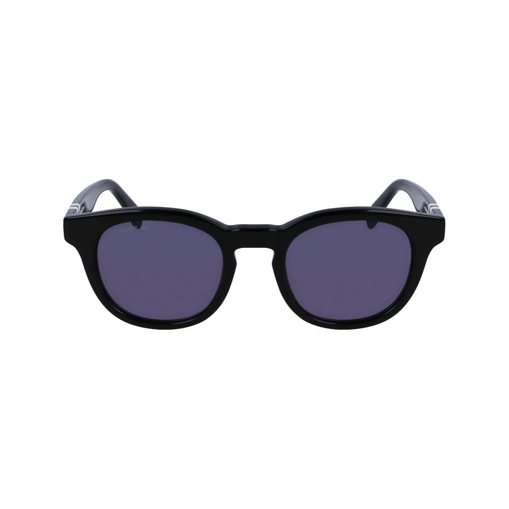 Óculos de sol Lacoste L6006S branco preto/cinza 49mm para homens