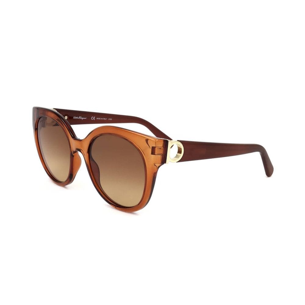Óculos de sol Salvatore Ferragamo Gancini-SF1031SL Crystal Caramel