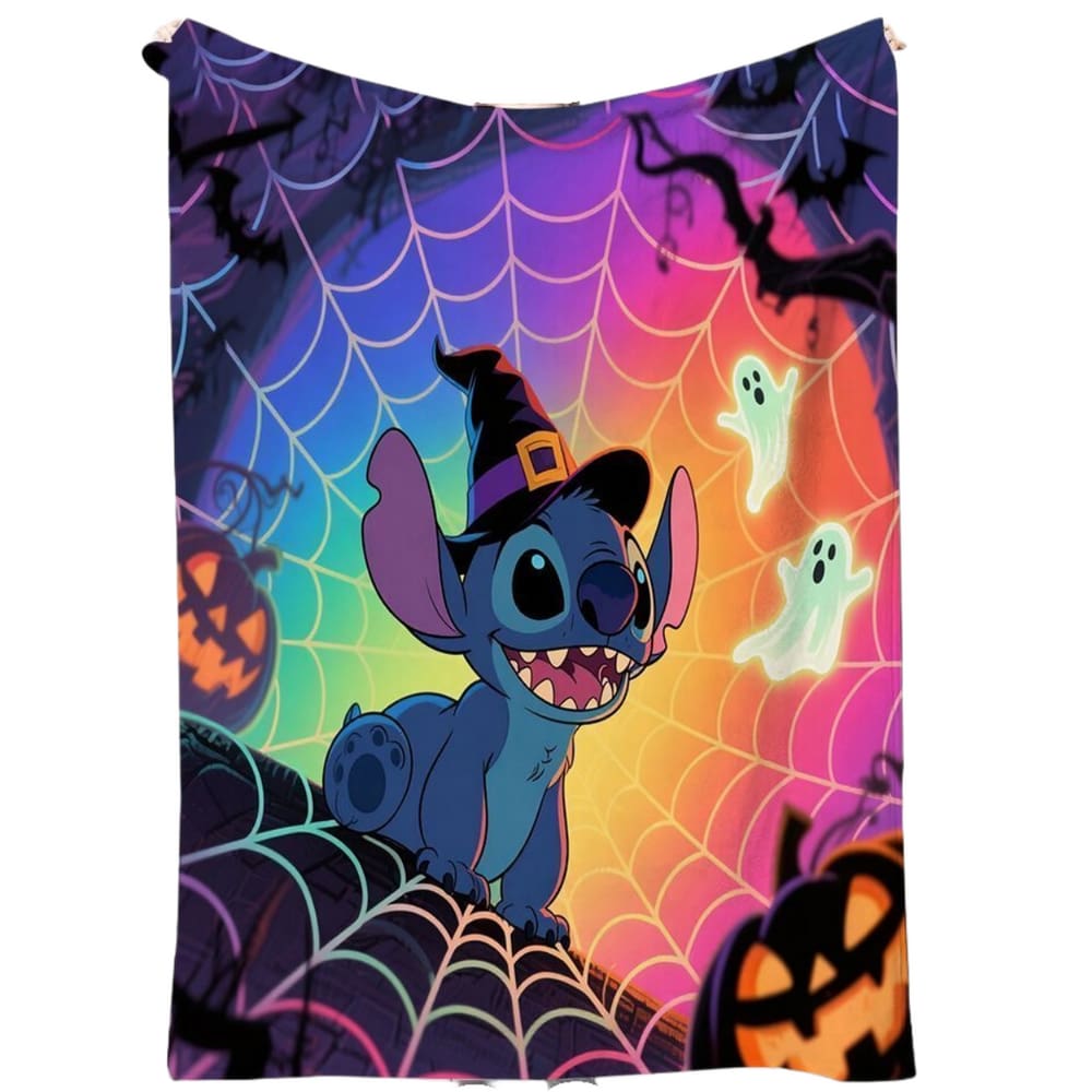 Cobertor SANMU Flannel Halloween Stitch Cos Vampire Devil