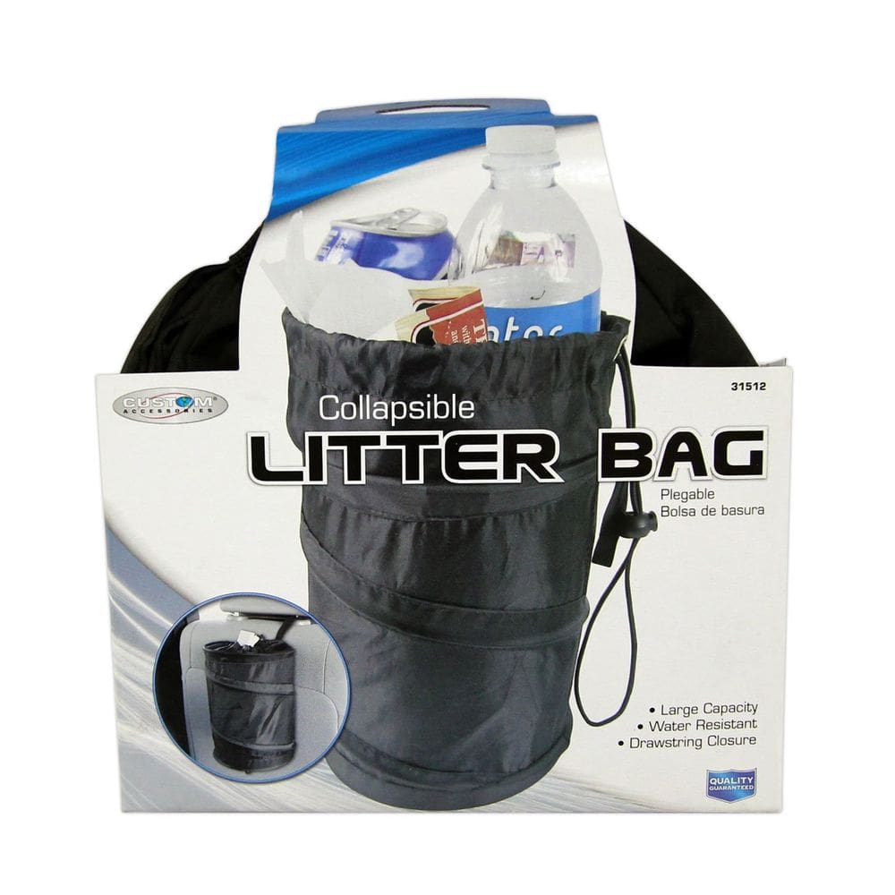 Acessórios personalizados para sacos de lixo 31512 dobráveis resistentes à água