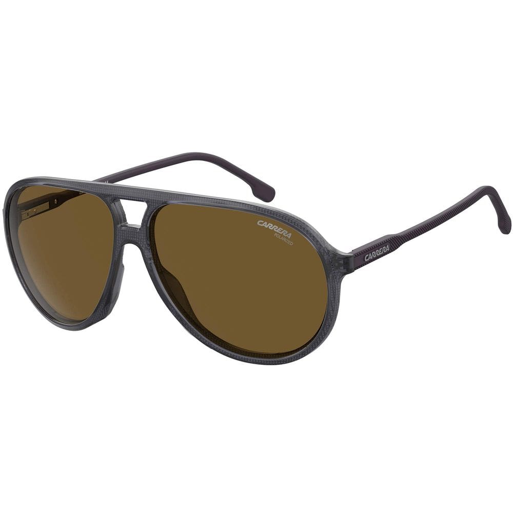 Óculos de sol Carrera CARRERA 237/S para homens cinza/marrom 61mm