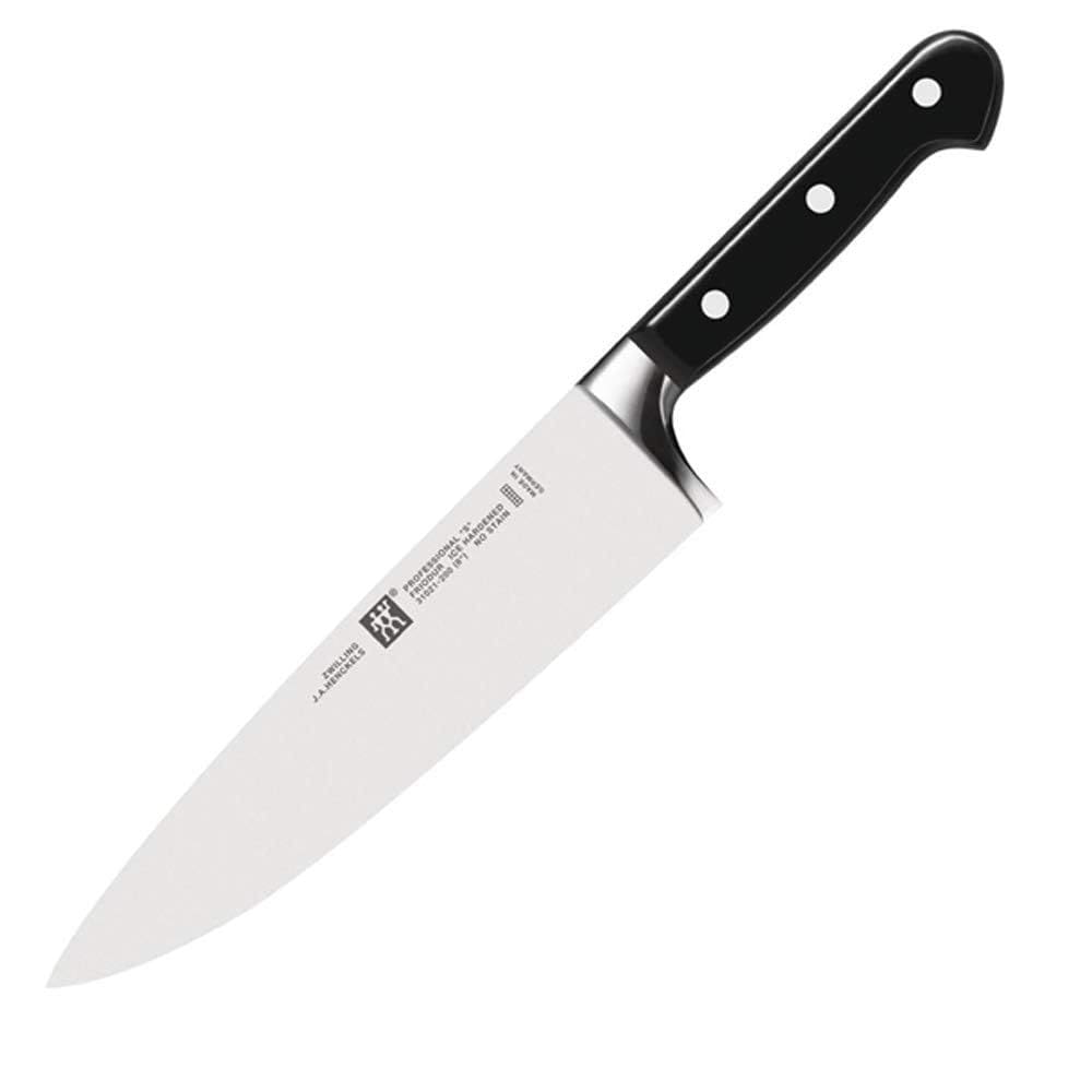 Faca de chef ZWILLING Professional S 26cm com alça preta