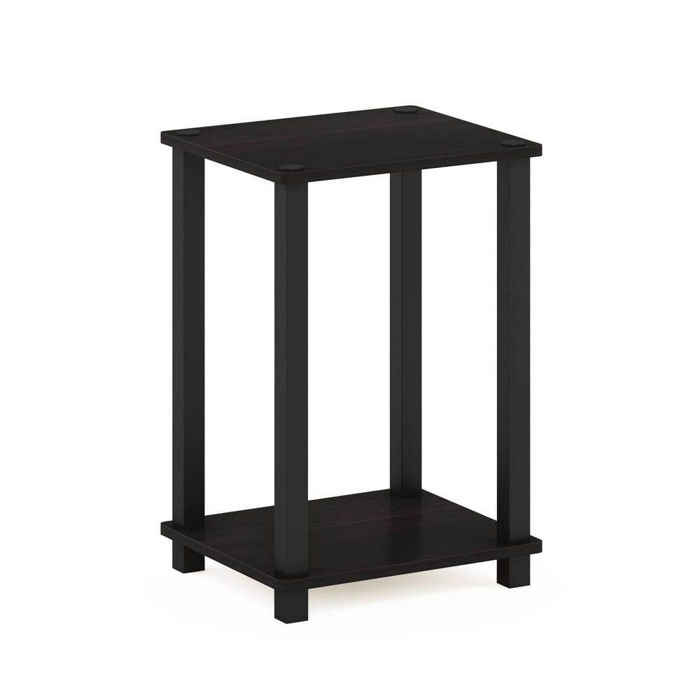 Mesa final Furinno Simplistic, pacote com 2 unidades de café expresso/preto