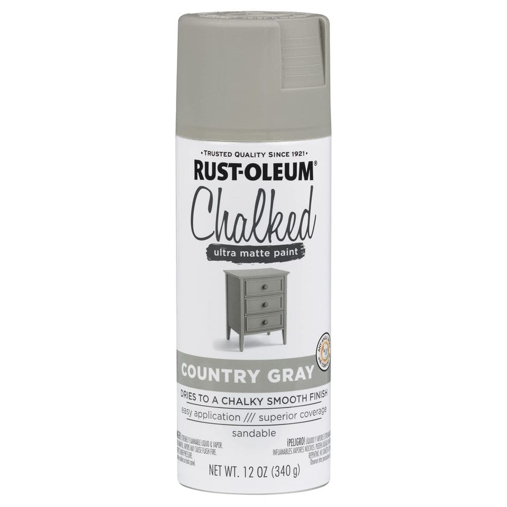 Tinta spray Rust-Oleum Country Grey Chalked Ultra Matte 355 ml