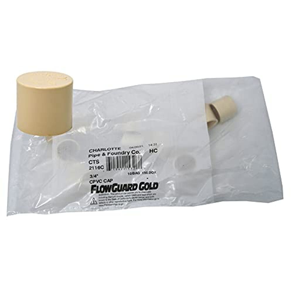 Tampa de drenagem King Brothers 3/4 pol. Deslize CPVC