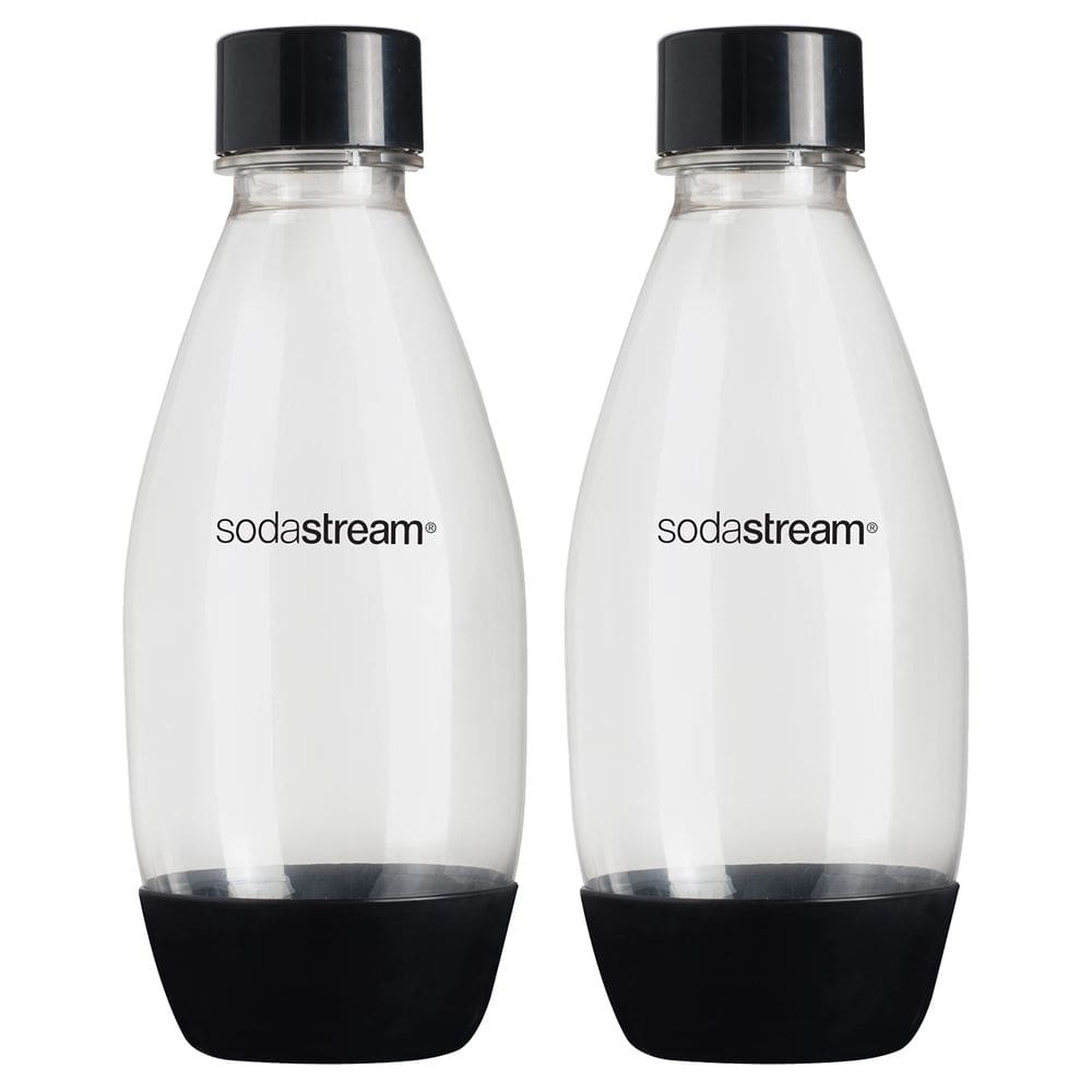 Garrafa carbonatada Sodastream 0.5L Twin Pack, lavável na máquina de lavar louça