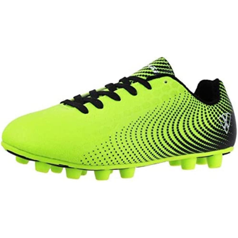 Tênis de futebol Vizari Stealth FG Firm Ground para crianças verde/preto