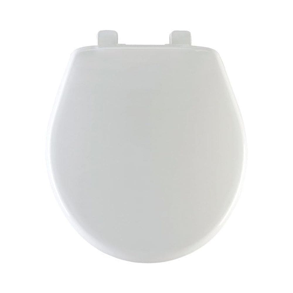 Assento sanitário Bemis Mayfair Slow Close redondo de plástico branco