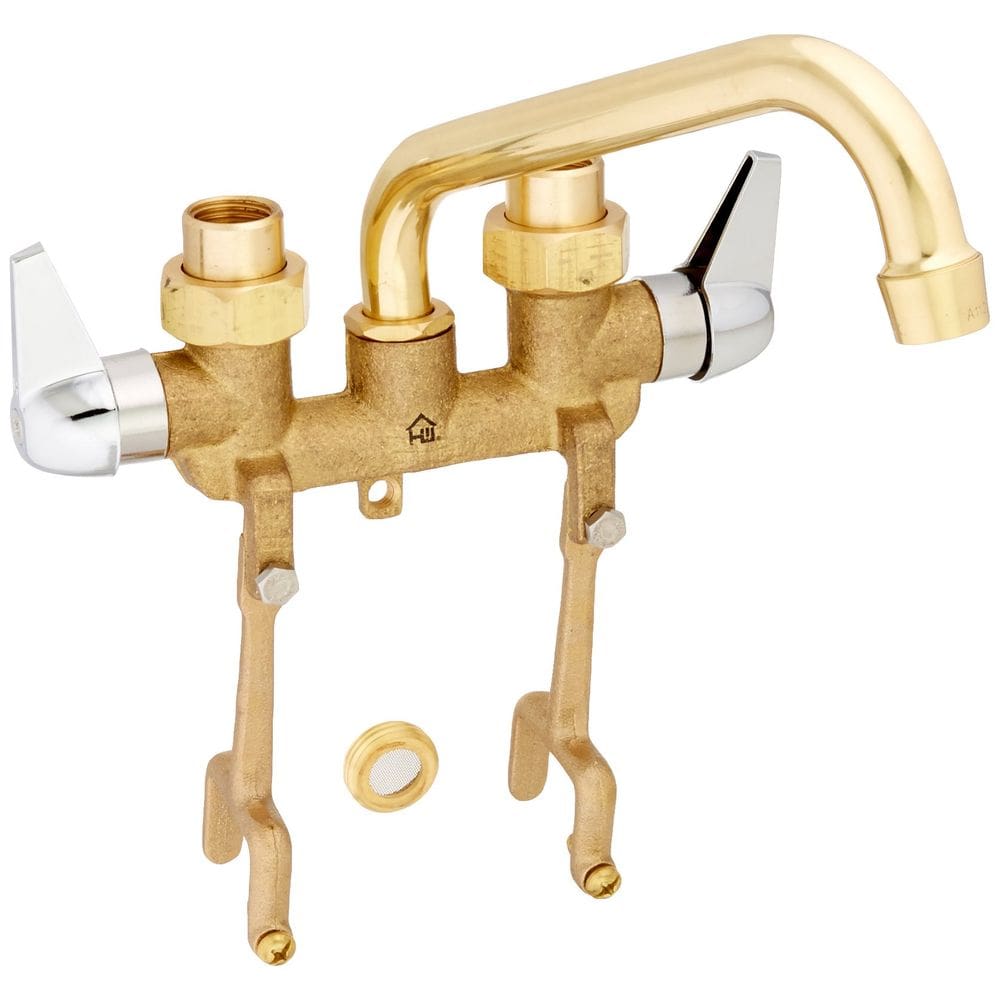 Torneira de bandeja de lavanderia Homewerks 3310-255-RB-B Rough Brass
