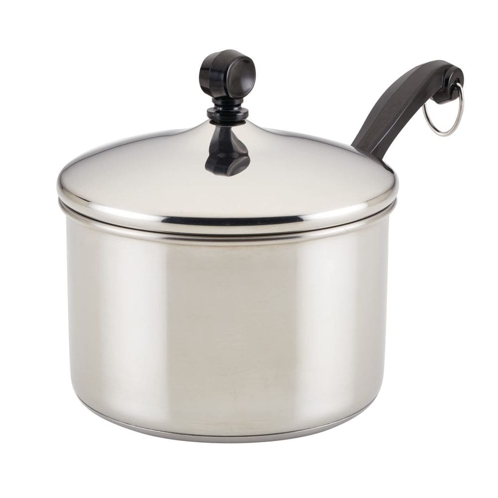 Panela Farberware Classic em aço inoxidável 2L com tampa