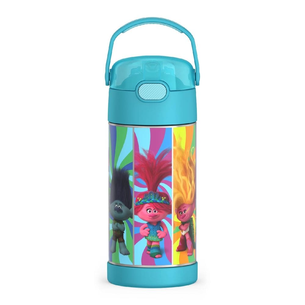 Garrafa de água THERMOS FUNTAINER Trolls 3 Kids 350ml inoxidável