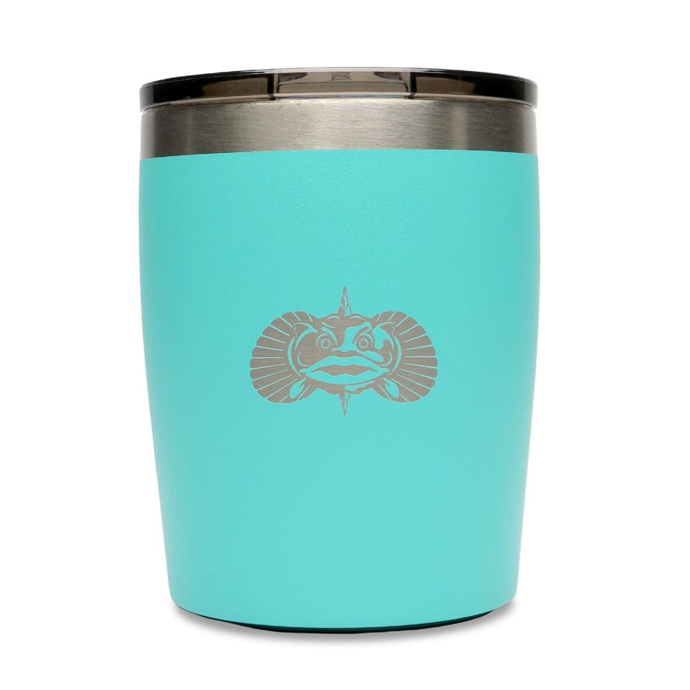 Rocks Tumbler Toadfish Non-Tipping 300 ml de aço inoxidável azul-petróleo