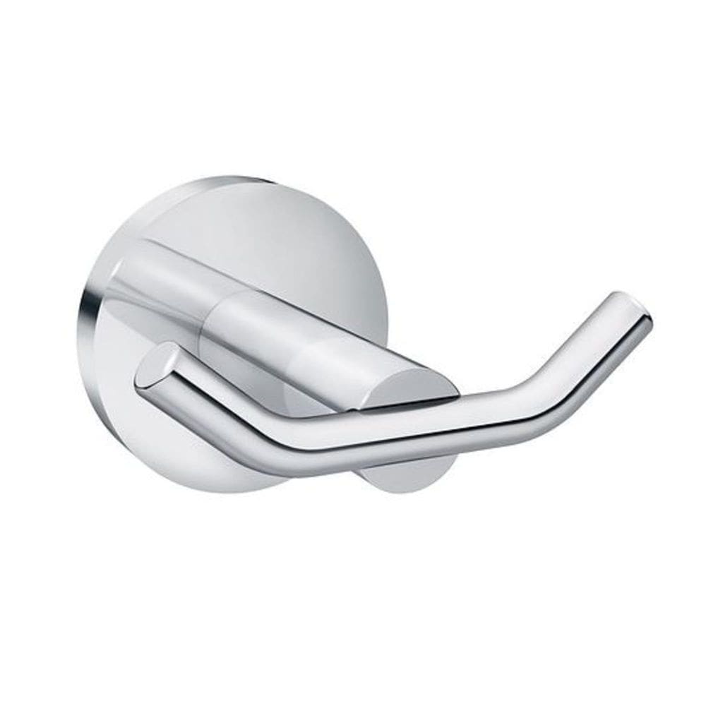 Gancho de armazenamento Moen Y5703CH Arlys Double Robe Hook