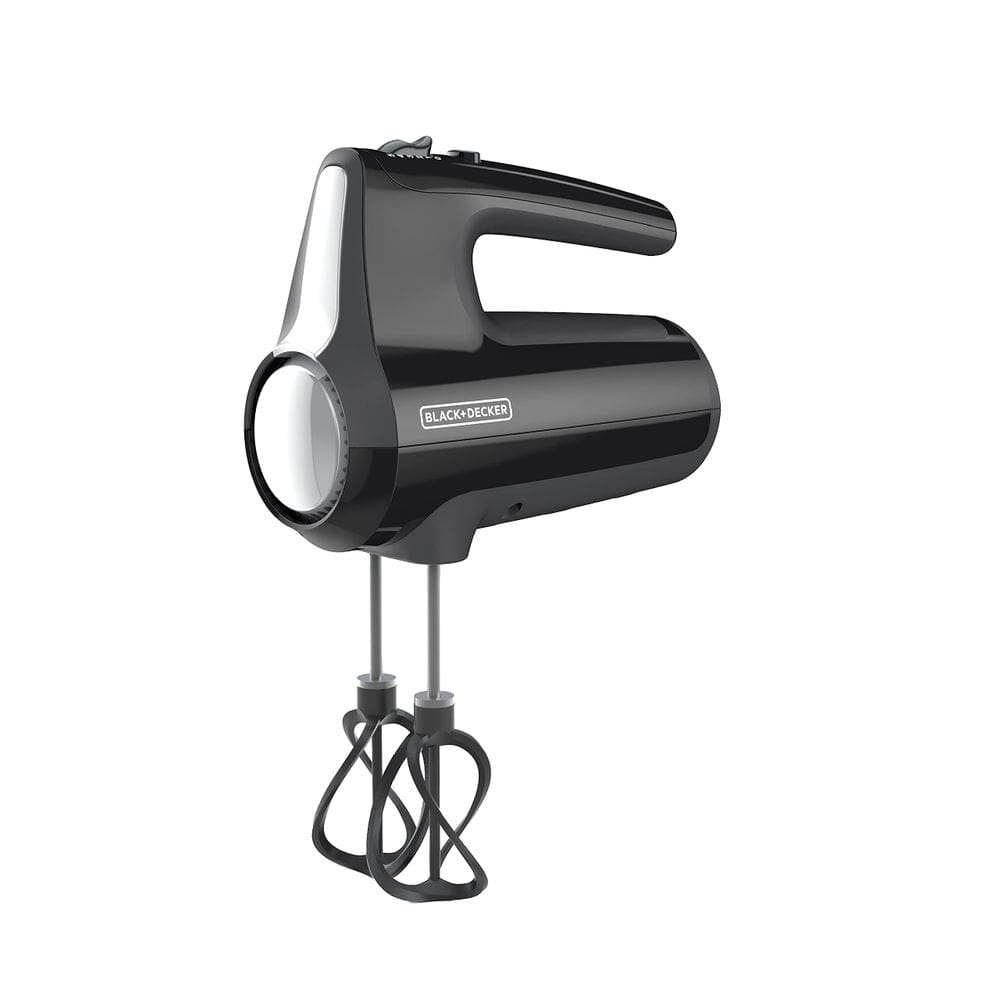 Misturador portátil BLACK+DECKER de 5 velocidades com acessórios 350W