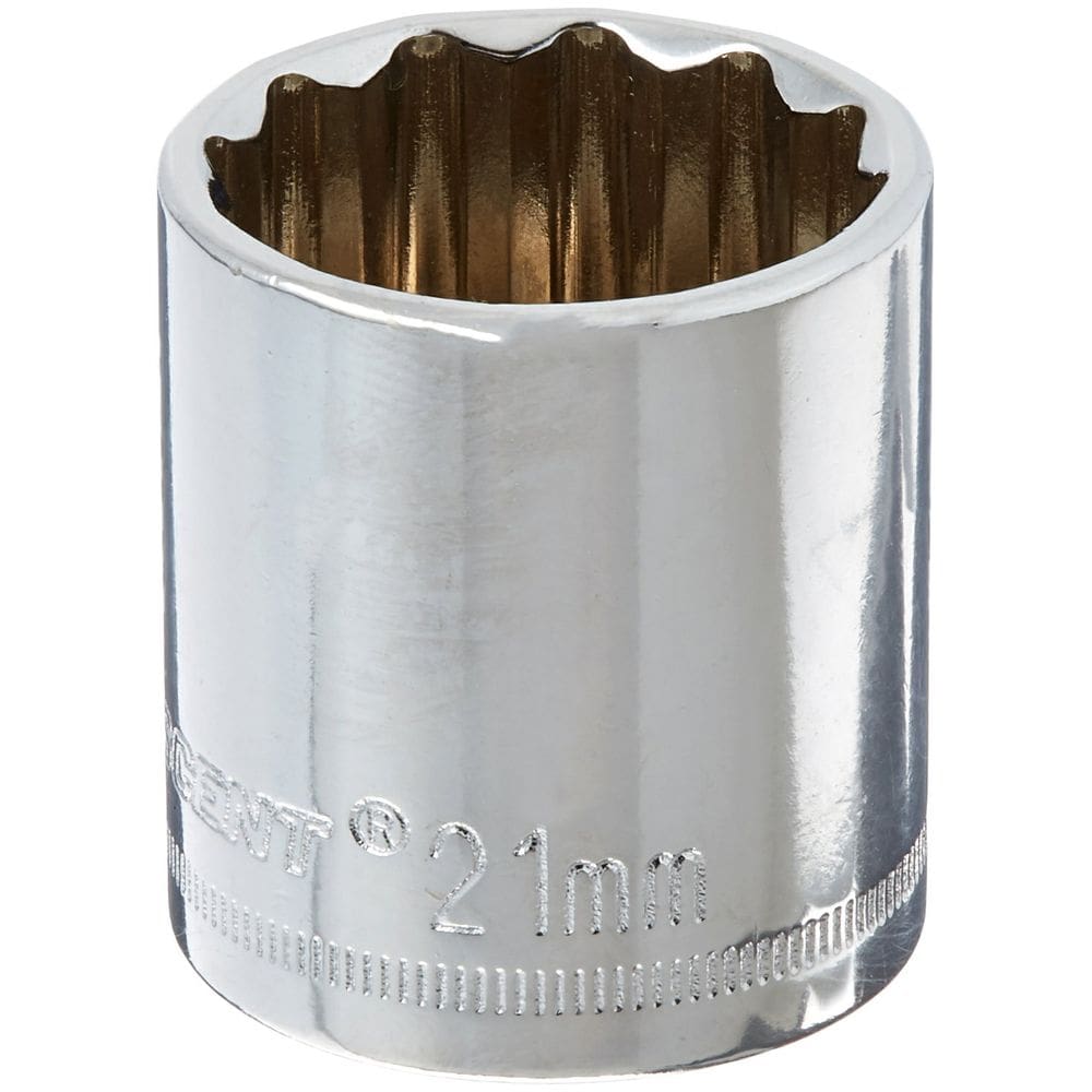 Soquete Crescent 3/8” Drive 12 pontos métrico de 21 mm