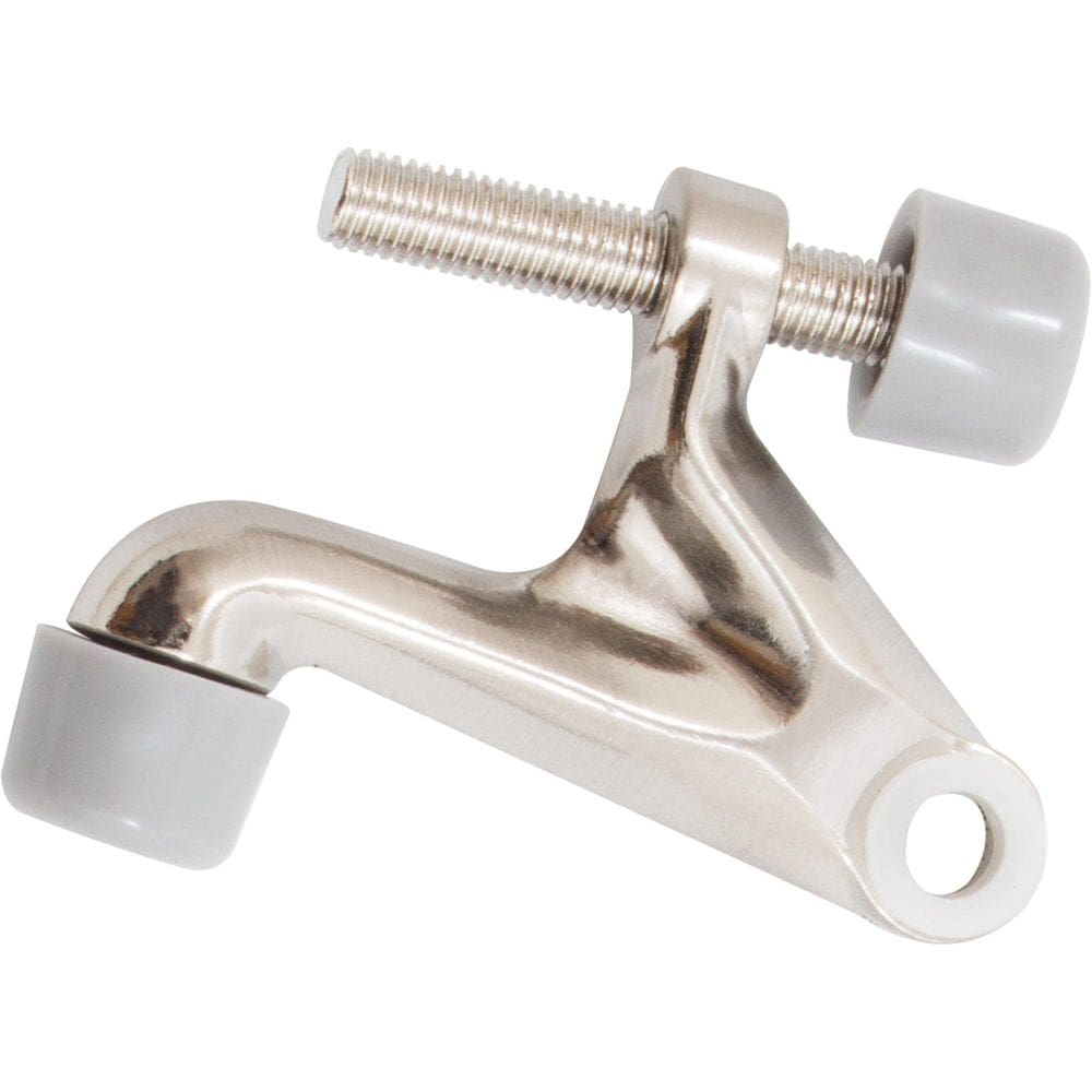 Pino de dobradiça pesado Doorstop Stone Harbor Hardware em níquel acetinado