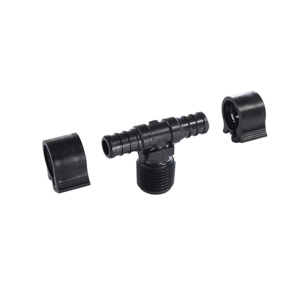 Camiseta PEXLOCK 30822 Masculina 1/2 x 1/2 MPT preta