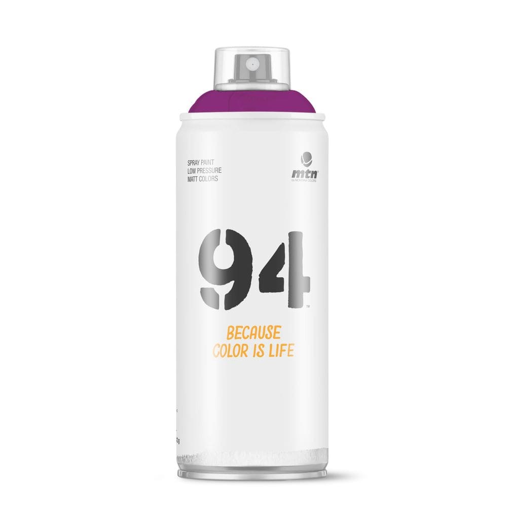Tinta em spray Montana Colors Mtn 94 Matte Sultan Violet 325 ml