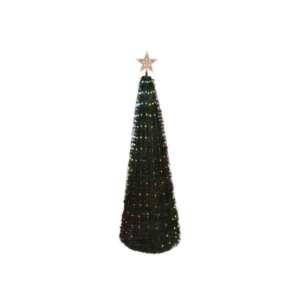 Árvore de Natal LED Multi Pop Up para celebrações de decoração de quintal de 1,2 m