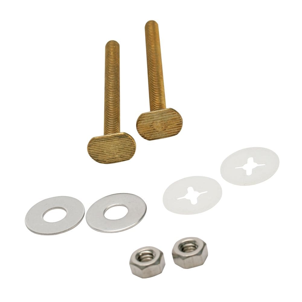 Taça de latão universal Fluidmaster 7111 de 3 polegadas para parafusos de chão