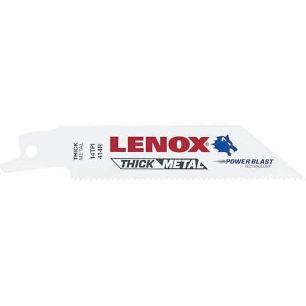 Lâmina de serra Lenox 20550414R 4” 14TPI Metal Cutting, pacote com 5