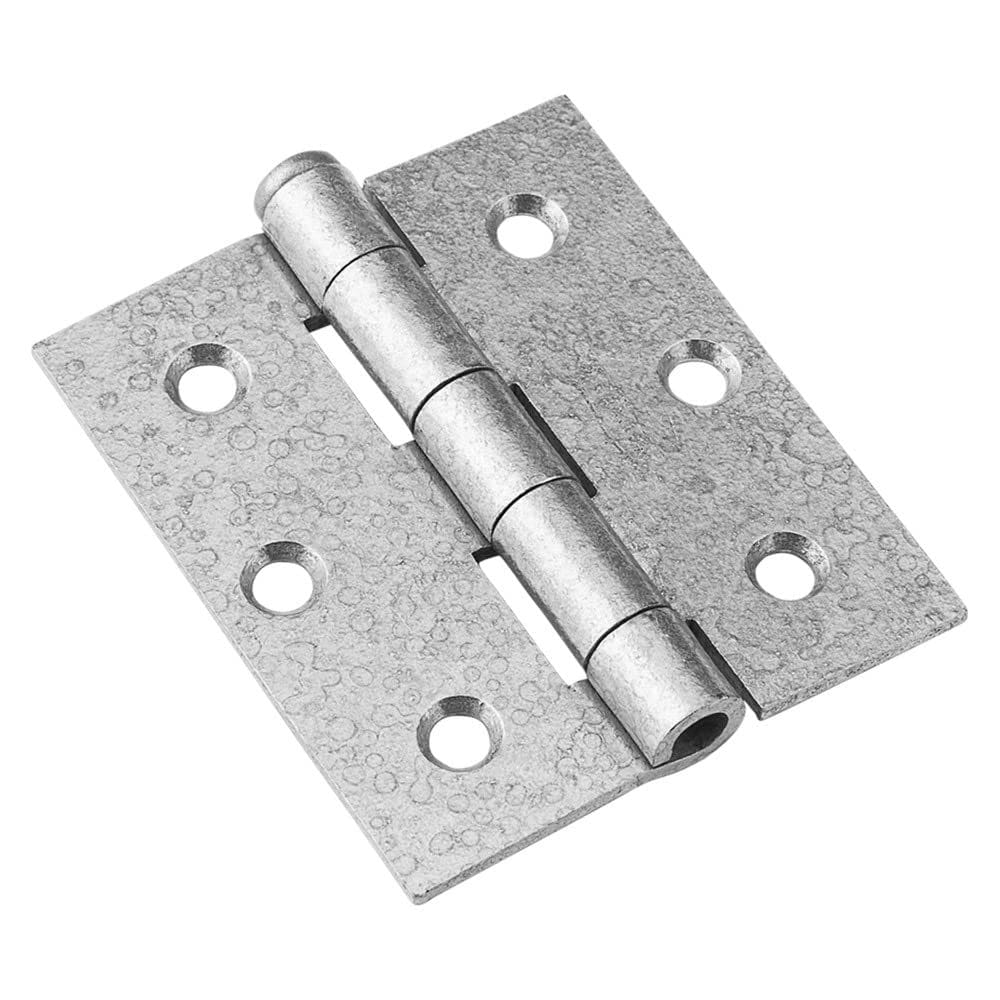 Dobradiças National Hardware N208-850 em aço galvanizado, pacote com 2