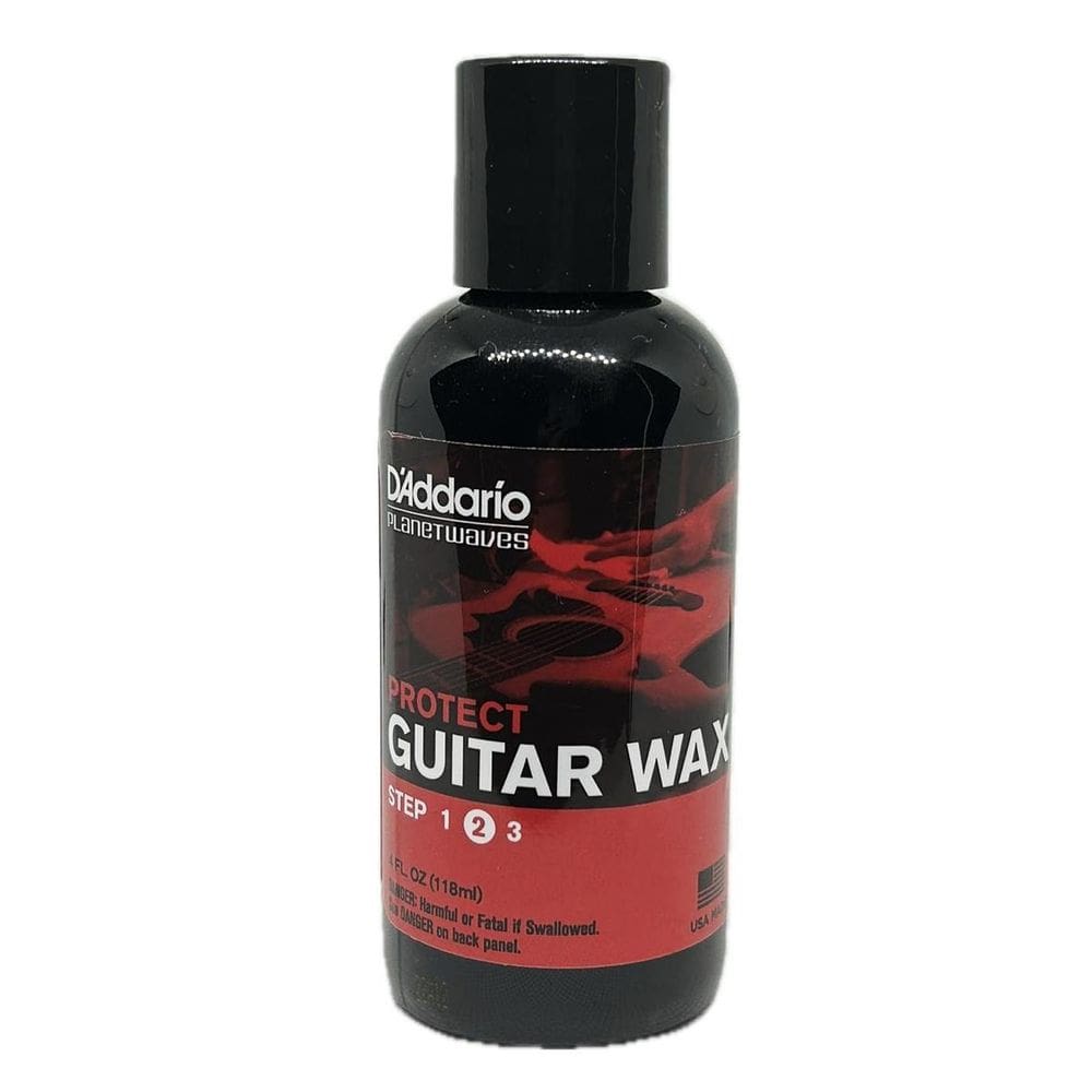 Cera De Carnaúba Líquida Daddario 118Ml Guitar Wax Proteção
