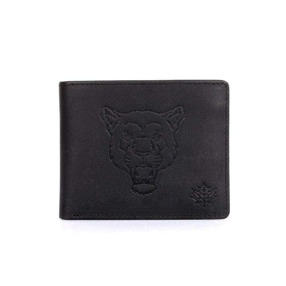 Cartera para Hombre Karla Hanson en Cuero Negro con Bloqueo RFID