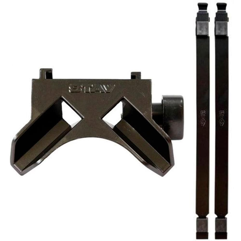 Kit Braços Slim Longarinas 38cm e Base Reta Slim