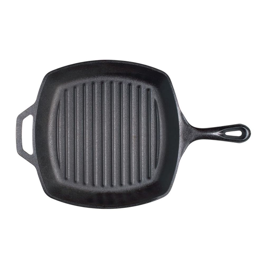 Grill Pan Lodge L8SGP3 Ferro fundido pré-temperado de 26 cm